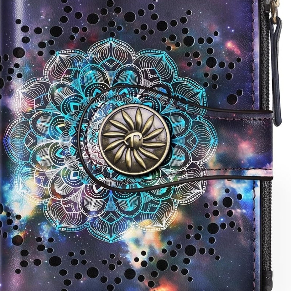Colorful Mandala Wallet - Picture 8 of 8